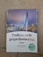 Nieuw in plastic! Professionele gespreksvoering, 3e editie, Ophalen of Verzenden, Nieuw, HBO, Martin Reekers