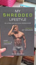 My Shredded Lifestyle Boeken, Ophalen of Verzenden, Zo goed als nieuw, Gezondheid en Conditie, Merijn Schoeber