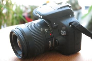 Canon 100D nieuw! 257 kliks. Kleinste spiegelreflex ! beschikbaar voor biedingen