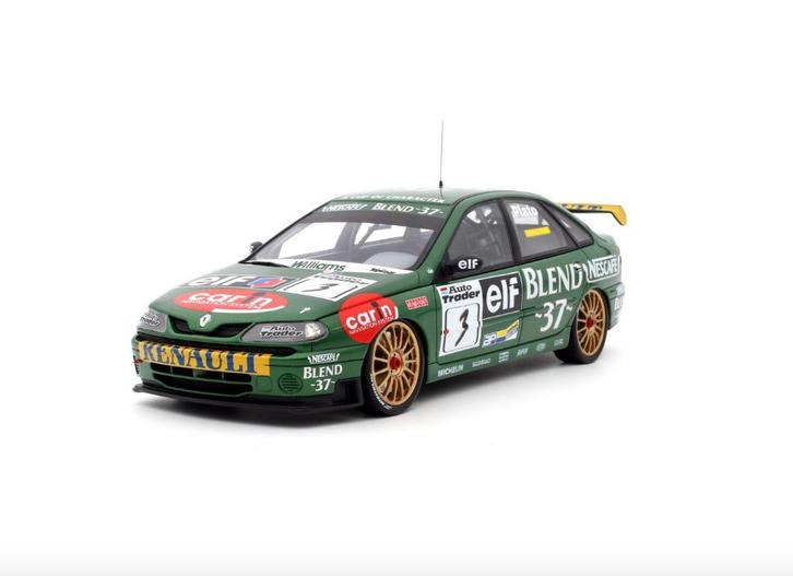 Renault Laguna BTCC 1998 SCHAAL 1/18 OTTO ref. OT1031, Hobby en Vrije tijd, Modelauto's | 1:18, Nieuw, Auto, OttOMobile, Verzenden