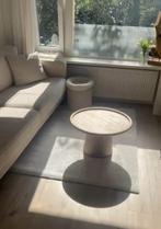 Gebroken wit vloerkleed met patroon gratis, Ophalen, Gebruikt, 200 cm of meer, 200 cm of meer