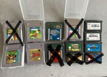 Gameboy, GBA, DS en 3DS games beschikbaar voor biedingen