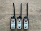 3x Icom IC-F1000 VHF met accu’s, opladers en progr.kabel, Telecommunicatie, Portofoons en Walkie-talkies, Gebruikt, 5 tot 15 km