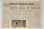 10 mei 1940 - Nieuwe Rotterdamsche Courant | Heruitgave, Verzamelen, Militaria | Tweede Wereldoorlog, Ophalen of Verzenden, Nederland