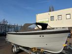 Topcraft 605 Tender + Tohatsu 50pk + Zonnedek + TRAILER, Ophalen, Gebruikt, 6 meter of meer, 30 tot 50 pk