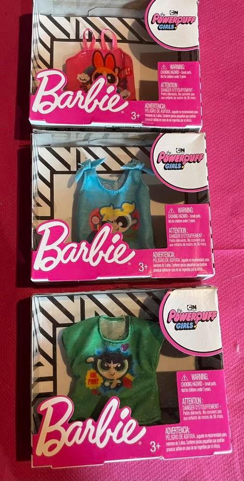 Barbie t-shirtjes power puff girls 2018, Verzamelen, Poppen, Nieuw, Kleertjes, Ophalen of Verzenden