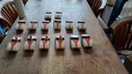 14 stuks metalen kermis attractie wagens, Antiek en Kunst, Ophalen of Verzenden