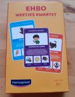 EHBO kwartetspel - Hansaplast, Verzamelen, Ophalen of Verzenden, Zo goed als nieuw, Kwartet(ten)