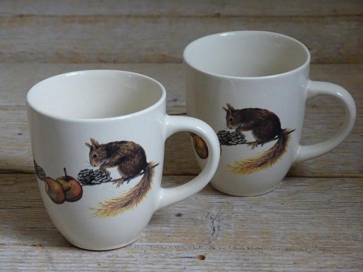 Mokken, Jet (by Ter Steege), (Inspired by) NATURE, gaaf, Huis en Inrichting, Keuken | Servies, Zo goed als nieuw, Kop(pen) en/of Schotel(s)
