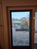 Dubbele Plissehordeur Plissefit, Doe-het-zelf en Verbouw, Deuren en Horren, Ophalen, Gebruikt, 120 cm of meer, Hordeur