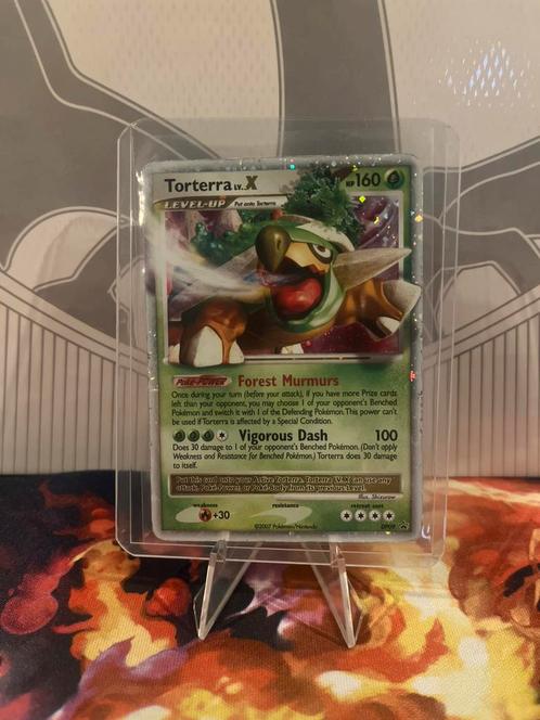 Torterra LV.X (DPPR 09) | DP Black Star Promos, Hobby en Vrije tijd, Verzamelkaartspellen | Pokémon, Zo goed als nieuw, Losse kaart