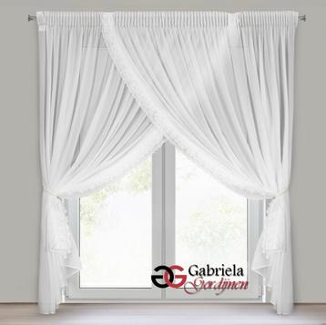 Decoratieve sluiergordijnen Sluier-vitrages beschikbaar voor biedingen