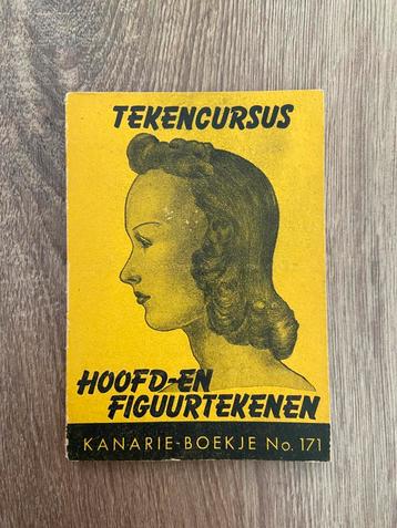 Kanarie boekje 171 hoofd-en figuurtekenen nostalgie beschikbaar voor biedingen