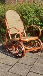 Klassieke schommelstoel, Huis en Inrichting, Stoelen, Ophalen, Gebruikt, Bruin, Klassiek
