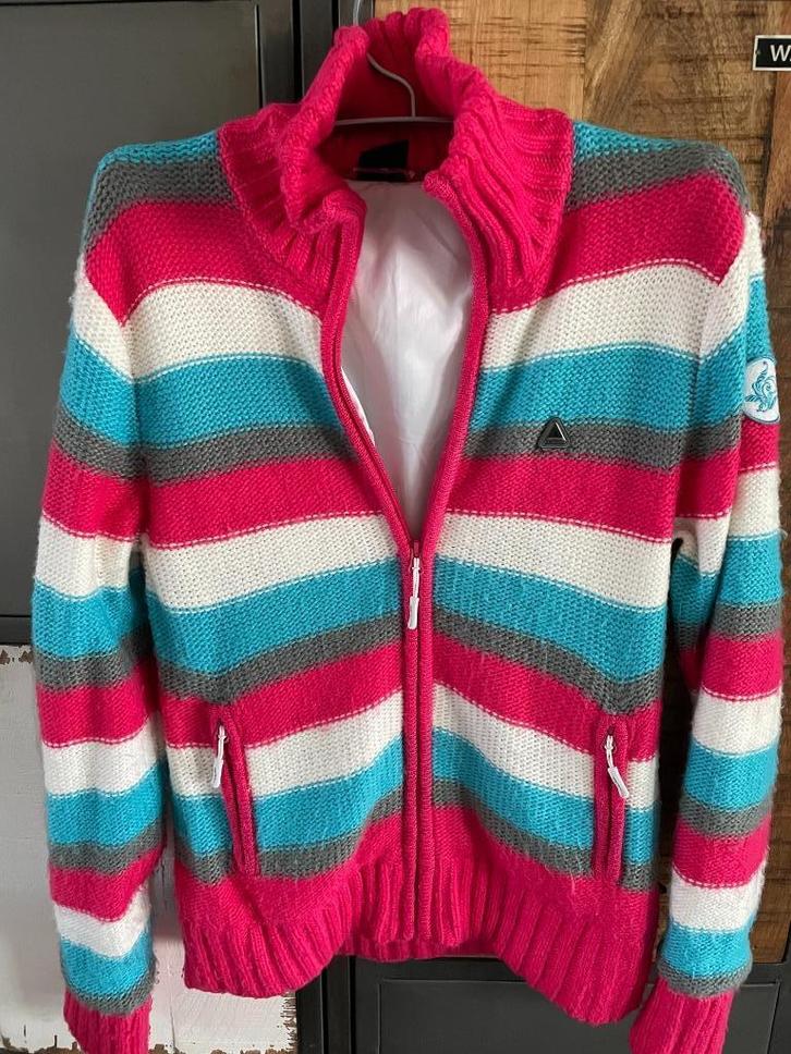 Mooie kleurige vest, merk ICEPEAK, maat 42, Kleding | Dames, Wintersportkleding, Zo goed als nieuw, Overige typen, Maat 42/44 (L)