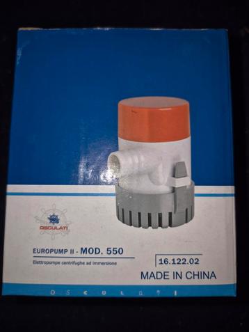 Osculati Bilgepomp - EURO PUMP II MOD. 550 beschikbaar voor biedingen