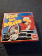Kat en Muis spel - Compleet met boekje!, Een of twee spelers, Ophalen of Verzenden, Gebruikt, Junas