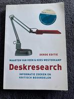 Deskresearch - Maarten van Veen & Kees Westerkamp, Ophalen of Verzenden, Zo goed als nieuw, HBO