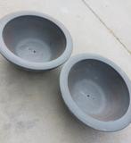 Elho Pure soft bowl 60 Antraciet bloembak plantenbak, Ophalen, Tuin, Kunststof, Minder dan 60 cm