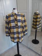 blouse geel blauw studio anneloes maat L, Maat 42/44 (L), Nieuw, Ophalen of Verzenden, Overige kleuren
