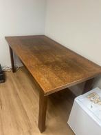 Oude eettafel eiken. Degelijk. Vintage Heel zwaar., Huis en Inrichting, Tafels | Eettafels, Ophalen, Gebruikt, 50 tot 100 cm, Vijf personen of meer