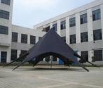 Profi Starflex-Shelter /Stertent / Starshade 10x10m Zwart, Tuin en Terras, Partytenten, Ophalen of Verzenden, Nieuw, 8 meter of meer