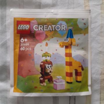 Lego 30689 - Verjaardagsfeestdieren.  beschikbaar voor biedingen