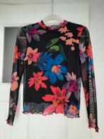 Prachtige top shirt Desigual 146/152 146 bloemen rood zwart, Ophalen of Verzenden, Zo goed als nieuw, Meisje, Shirt of Longsleeve