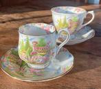 Set van 2 Royal Albert Kentish Rockery kop en schotels, Ophalen of Verzenden, Zo goed als nieuw, Porselein, Kop en/of schotel