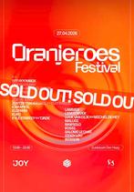 Oranjeroes festival 3 tickets, Tickets en Kaartjes, Evenementen en Festivals, Drie personen of meer
