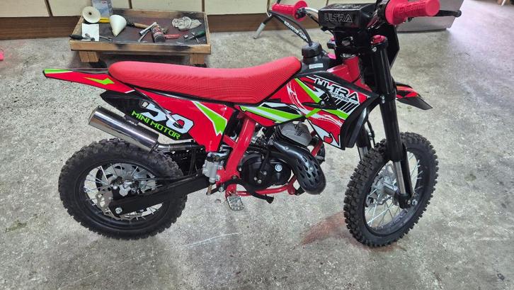 Pitbike Crossmotor Koshine 50 cc 14/12” automaat!, Fietsen en Brommers, Minibikes, Midibikes en Pitbikes, Nieuw, Pitbike, Ophalen