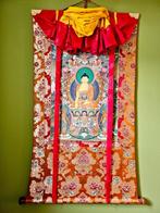 THANGKA SHAKYAMUNI 135 CM! (originele Dorjee Wangdu), Ophalen of Verzenden