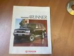 Toyota 4runner 1x USA (eng) 1x NL folder, Ophalen, Toyota, Zo goed als nieuw, Toyota