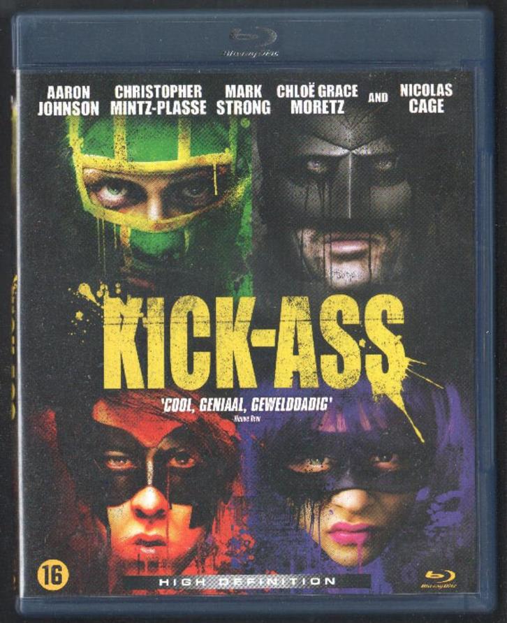 Kick-Ass. Blu-ray., Cd's en Dvd's, Blu-ray, Gebruikt, Actie, Ophalen of Verzenden