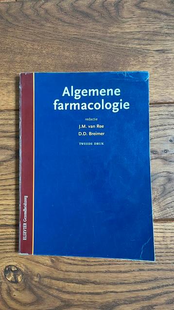 J.M. Van Ree - Algemene farmacologie beschikbaar voor biedingen