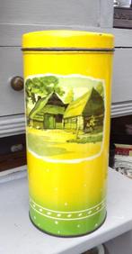 oude beschuitbus/ voorraadbus Bosscher Zuidwolde, Antiek en Kunst, Antiek | Keukenbenodigdheden, Ophalen of Verzenden