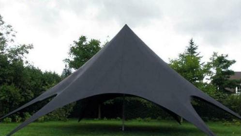 Profi Starflex-Shelter /Stertent / Starshade 14 x 14m Zwart, Tuin en Terras, Partytenten, Nieuw, Stertent, Ophalen of Verzenden
