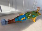 Hot Wheels Monster Truck Racebaan, Kinderen en Baby's, Speelgoed | Racebanen, Ophalen, Racebaan, Zo goed als nieuw, Hot Wheels