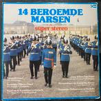 LP  14 beroemde marsen van Nederlandse Kapellen, Ophalen, Gebruikt, 12 inch