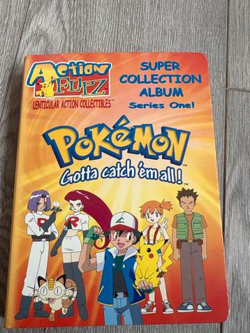 Pokémon Action Flipz Album met verschillende Flippoz beschikbaar voor biedingen