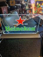 Heineken verlichting, Verzamelen, Biermerken, Ophalen, Zo goed als nieuw, Reclamebord, Plaat of Schild, Heineken