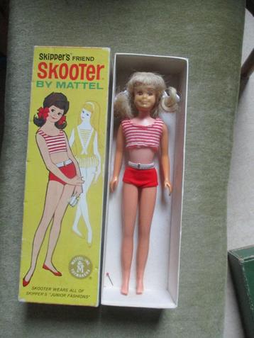  Vintage  barbie Scooter in doos  mattel japan 1965 beschikbaar voor biedingen