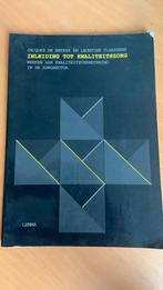 J. de Bekker - L. Claessens - Inleiding tot kwaliteitszorg, Ophalen of Verzenden, Beta, HBO