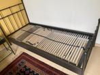 Metaal bed met spijlen inc. Matras van pocket line, Huis en Inrichting, Slaapkamer | Bedden, Eenpersoons, Ophalen of Verzenden
