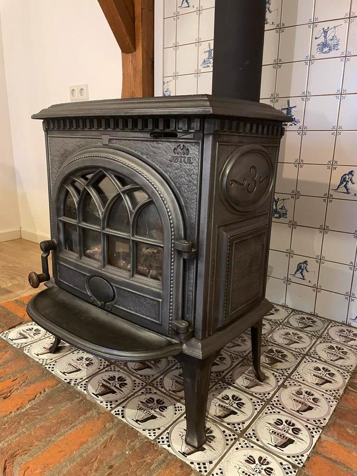 Jotul 3 Houtkachel - Klassiek en Efficiënt, Huis en Inrichting, Kachels, Gebruikt, Vrijstaand, Houtkachel, Hout, Ophalen