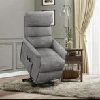 Elektrische Relaxfauteuil met Opstahulp NIEUW IN DOOS, Ophalen, Nieuw, 75 tot 100 cm, Stof