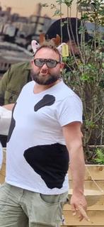 Outfit koe. Kan vandaag nog verzonden worden, Carnaval, Maat 56/58 (XL), Ophalen of Verzenden, Zo goed als nieuw