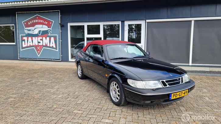 Saab 900 Cabrio 2.5 V6 SE, Auto's, Saab, Bedrijf, Te koop, Saab 900, ABS, Airbags, Airconditioning, Boordcomputer, Centrale vergrendeling