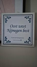 Radboud Universiteit Tegeltje Rechtsgeleerdheid, Antiek en Kunst, Ophalen of Verzenden