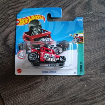 hot wheels skull shaker tooned rood beschikbaar voor biedingen